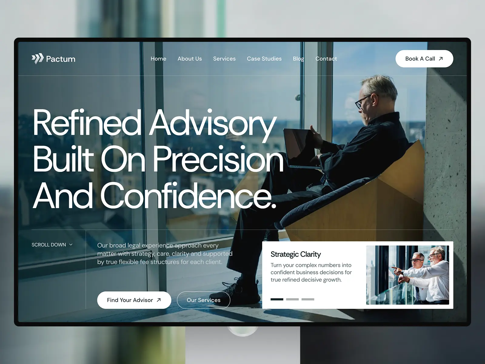 Pactum advisory platform preview