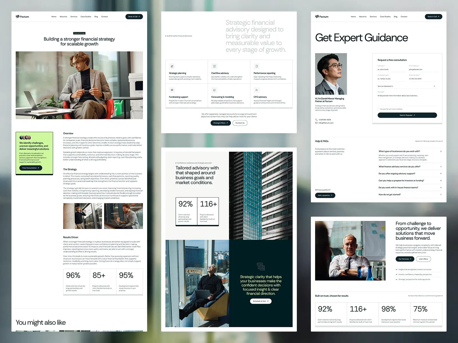 Pactum insights — financial planning and reporting